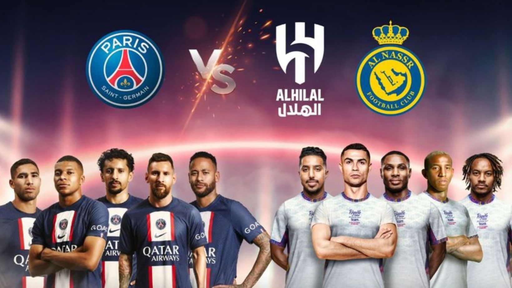 Riyadh Season Team XI vs PSG Lineups