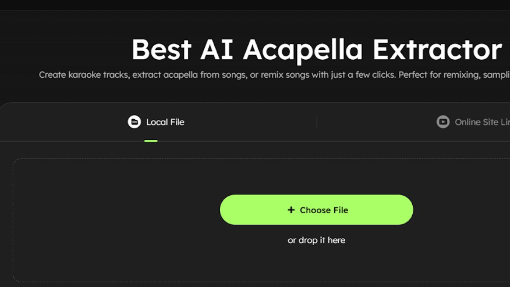 Acapella Extractors in 2025 [Online/Offline]