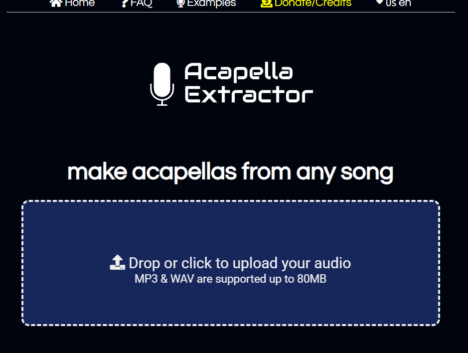 acapella extractor