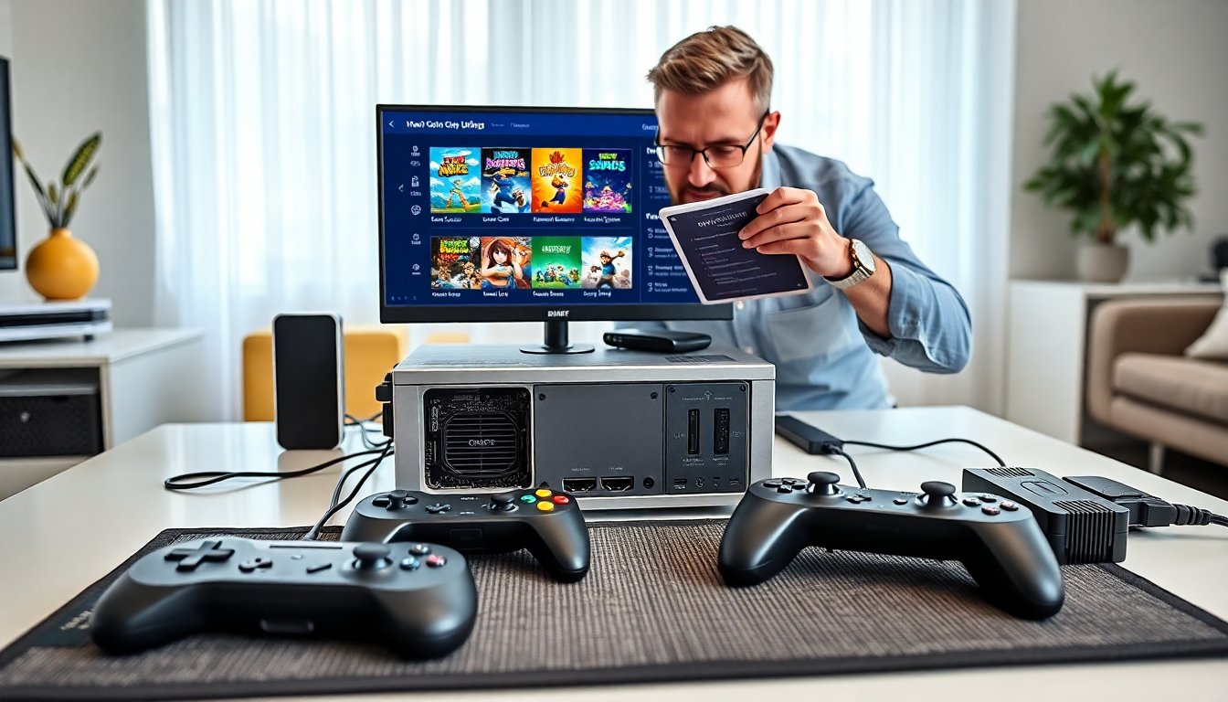 retro and modern gaming simcookie